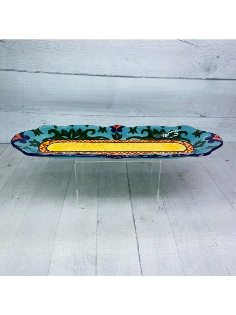 Corsica MERIDA Geometric Vibrant Hand Crafted Stoneware 18